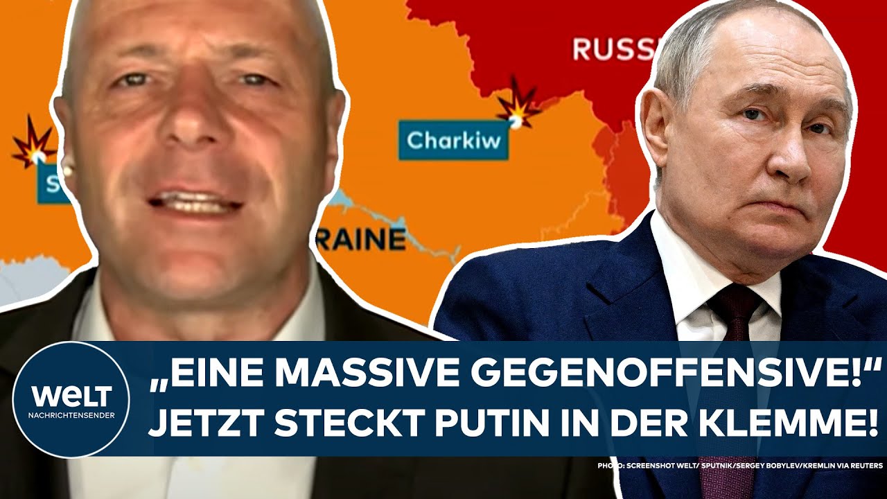 PUTINS KRIEG: "Eine massive Gegenoffensive der Ukrainer!" Jetzt stecken die Russen in der Klemme!