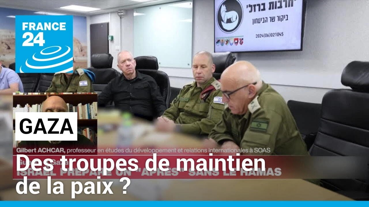 "Il y aurait déjà un accord pour envoyer des troupes" dans la bande de Gaza, dit Gilbert Achcar