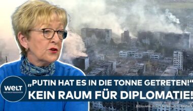 PUTINS KRIEG: "Kein Raum für diplomatische Gespräche" sagt Stefanie Babst über die Friedensgespräche