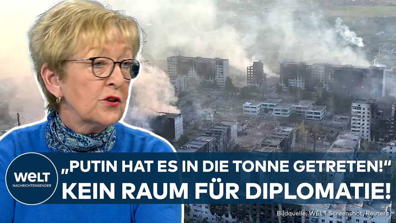 PUTINS KRIEG: "Kein Raum für diplomatische Gespräche" sagt Stefanie Babst über die Friedensgespräche