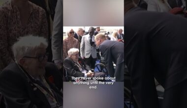 The Touching Moment A D-Day Veteran Asks About Princess Kate's Health