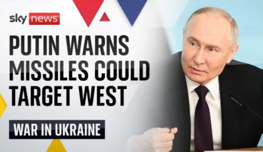 Putin warns Russian missiles could be used against the West | Ukraine War