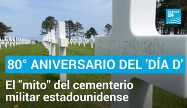 ¿Una parte de EE. UU. en Normandía? El "mito" del cementerio militar estadounidense • FRANCE 24