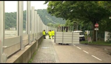 Fortes précipitations en Autriche où le Danube est au plus haut