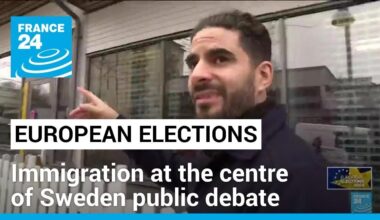 European elections: Coexistence and immigration at the centre of Sweden public debate • FRANCE 24