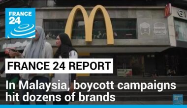 Malaysia: Boycott campaigns hit dozens of brands accused of supporting Israel • FRANCE 24 English