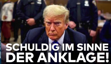 HAMMER-URTEIL! Donald Trump 34 Mal schuldig! Nächster US-Präsident ein verurteilter Krimineller?