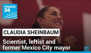 A scientist, a leftist and a former Mexico City mayor: Who is Claudia Sheinbaum? • FRANCE 24