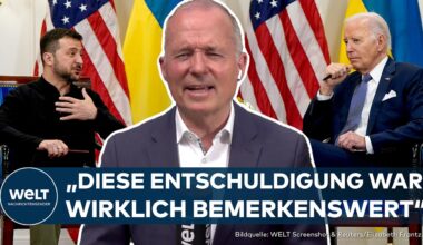 UKRAINE-KRIEG: Biden entschuldigt sich bei Selenskyj! Macron sagt Mirage-Kampfjets zu