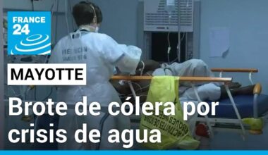 Mayotte: brote de cólera se desata por crisis de agua en este territorio de ultramar francés