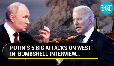 From Ukraine To Gaza & Taliban, Putin Launches Biggest Attack On U.S.-Led West | Watch Key Details