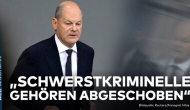 REGIERUNGSERKLÄRUNG: "Schwerstkriminelle haben hier nichts verloren" – So will Scholz durchgreifen!