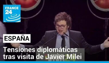 La visita de Javier Milei a España termina con un llamado de Madrid al embajador argentino