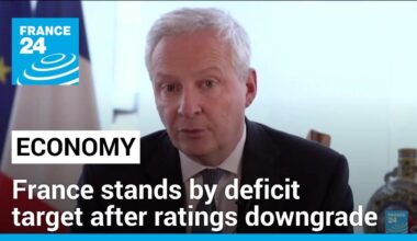 France stands by deficit target after ratings downgrade • FRANCE 24 English