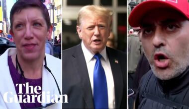 Trump guilty verdict met with cheers and moans around New York