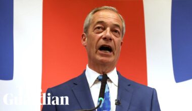 Nigel Farage announces he will stand for Reform UK in general election