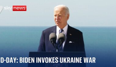 Joe Biden reiterates support for Ukraine at D-Day commemorations | Russia - Ukraine war