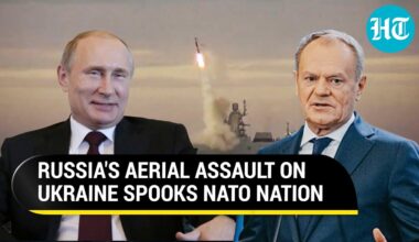 NATO Nation In Panic After Russia's Missiles & Drones Attack On Ukraine; Poland Scrambles Jets