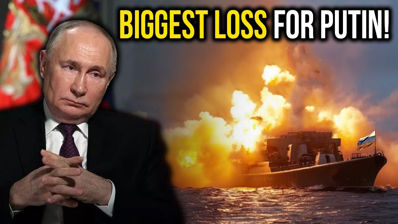 Major Crisis in Black Sea! Ukraine DESTROYED famous Russian battleship! Even US didn't expect this!