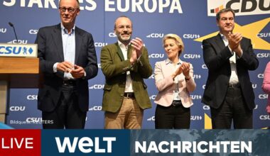 EUROPAWAHL: Deutschland rückt nach Rechts! Kantersieg Union, Klatsche für Ampel und Gewinne für AfD!