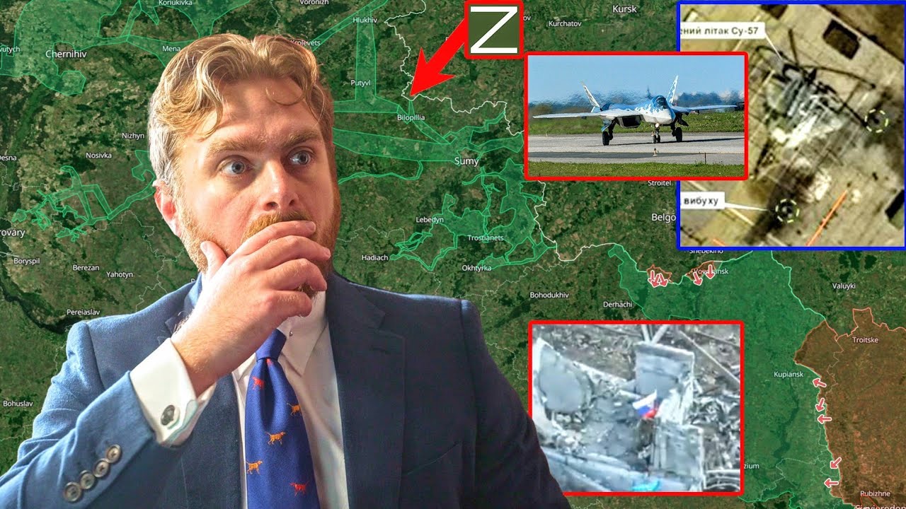 Russia Open Another Northern Front | SU-57 HIT, F-16 DELAY - Ukraine Map Analysis & News Update