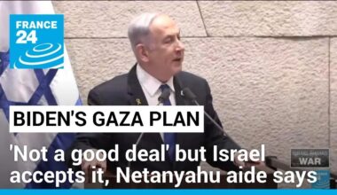 Biden's Gaza plan 'not a good deal' but Israel accepts it, says Netanyahu aide • FRANCE 24 English