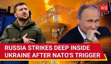 Putin's Army Pounds Western Ukraine After NATO's 'Strike Inside Russia' Trigger | Watch