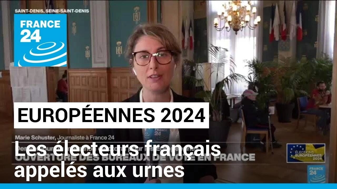 Les électeurs français appelés aux urnes pour les élections européennes • FRANCE 24