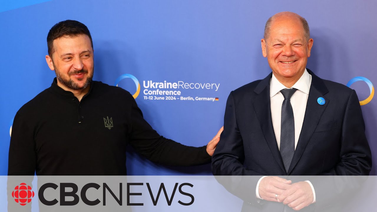 Ukraine's Zelenskyy in Berlin to seek reconstruction aid