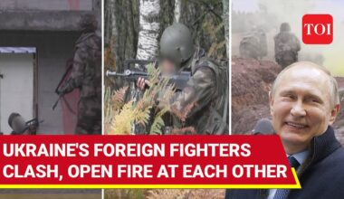 Good News For Putin! Ukraine's Foreign Fighters 'Get Into War' With Each Other | Watch