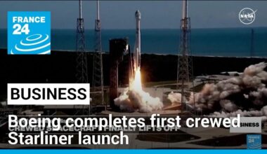 Boeing launches first crewed Starliner spacecraft to ISS • FRANCE 24 English