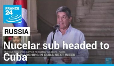 Cuba says Russian nuclear sub to dock in Havana next week • FRANCE 24 English