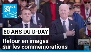 80 ans du D-Day : retour en images sur les commémorations • FRANCE 24