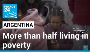 Soup kitchens forced to shut as report finds more than half of Argentines in poverty • FRANCE 24