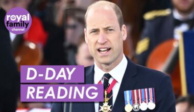 Prince William's  Poignant Reading From D-Day Soldier's Diary