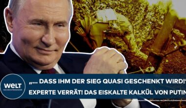 UKRAINE-KRIEG: "..., dass ihm der Sieg quasi geschenkt wird" Experte verrät Putins eiskaltes Kalkül