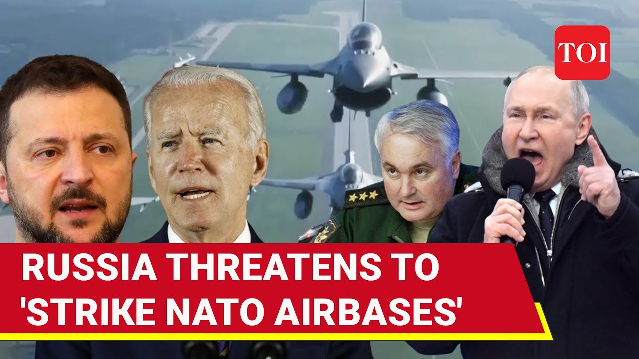 Big! Russia 'Ready To Strike' NATO Airbases; 'Hosts Of Ukrainian F-16s On Target' | Watch