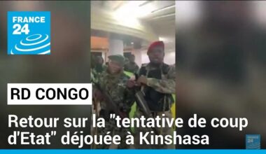 RD Congo : retour sur la "tentative de coup d'Etat" déjouée à Kinshasa • FRANCE 24