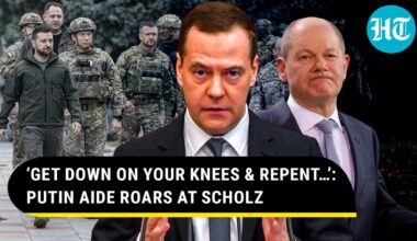 Putin Aide Attacks German Chancellor Olaf Scholz; ‘Doomed Ukrainians To Extermination…’ | Watch