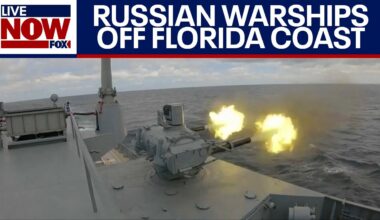 Russian warships near Florida coast armed with hypersonic missiles | LiveNOW from FOX