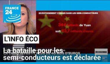 La bataille pour les semi-conducteurs est déclarée • FRANCE 24