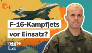 Wie die Ukraine den Einsatz von westlichen Kampfjets vorbereitet | ZDFheute live mit Oberst Reisner