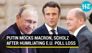 Russia Mocks Macron, Scholz After Loss In EU Parliament Polls: Pro-Ukraine Leaders Humiliated