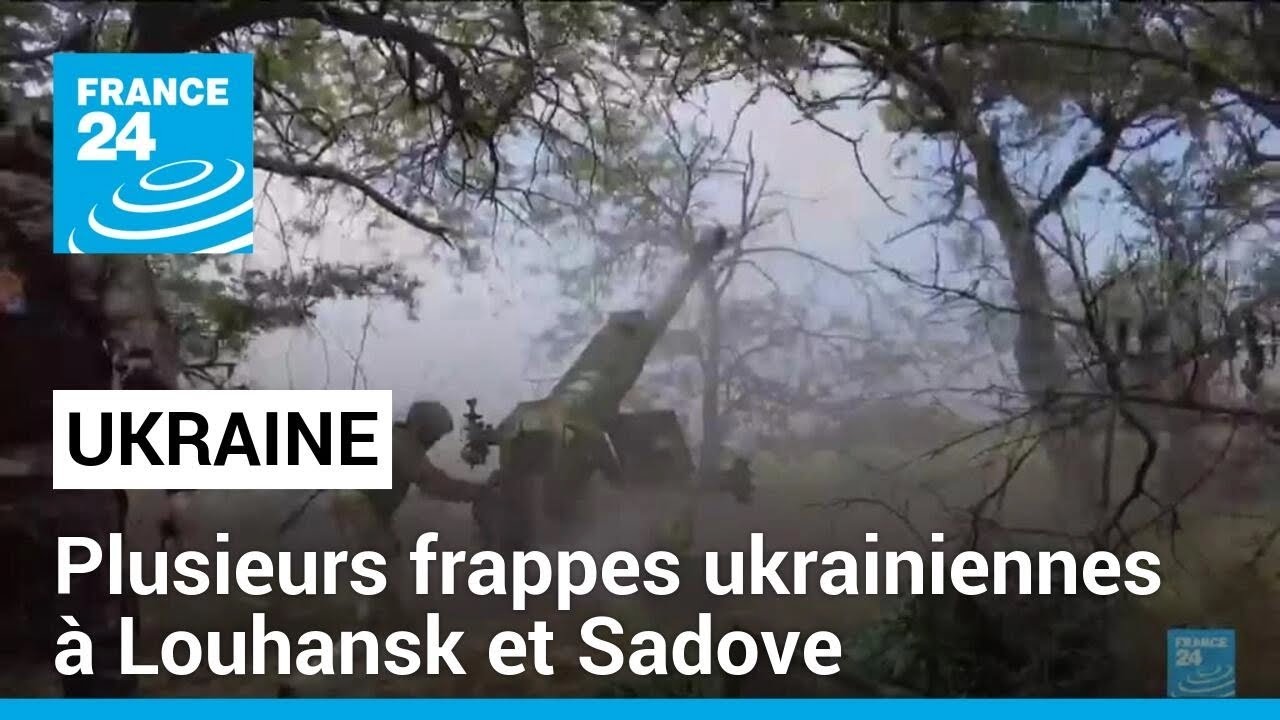 Guerre en Ukraine : plusieurs frappes ukrainiennes sur des zones contrôlées par la Russie