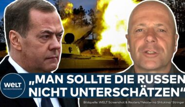 UKRAINE-KRIEG: Medwedew stinksauer! Ex-Präsident will "vollumfänglichen" hybriden Krieg gegen Westen