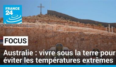 En Australie, vivre sous la terre pour éviter les températures extrêmes • FRANCE 24