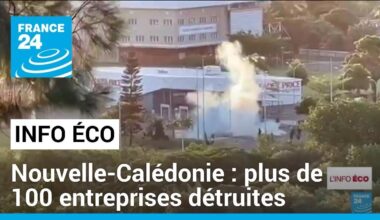 Nouvelle-Calédonie : 100 entreprises détruites, les dégâts se chiffrent déjà à 150 millions d'euros