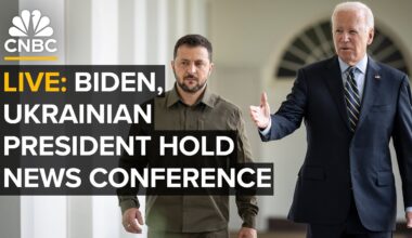 LIVE: President Biden and Ukraine's President Zelenskyy hold a joint news conference — 6/13/2024