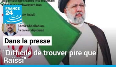 Mort du président iranien : "Il sera difficile de faire pire qu'Ebrahim Raïssi" • FRANCE 24