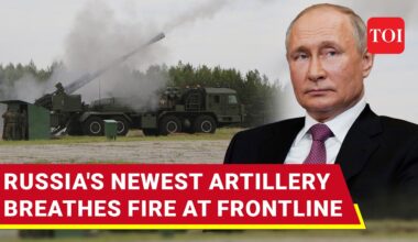 Putin's Men Smoke Out Ukrainian Positions In Kharkiv With 'Malva' Artillery's 'Scorching Fire'